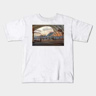 Early Morning at Union Station Kids T-Shirt